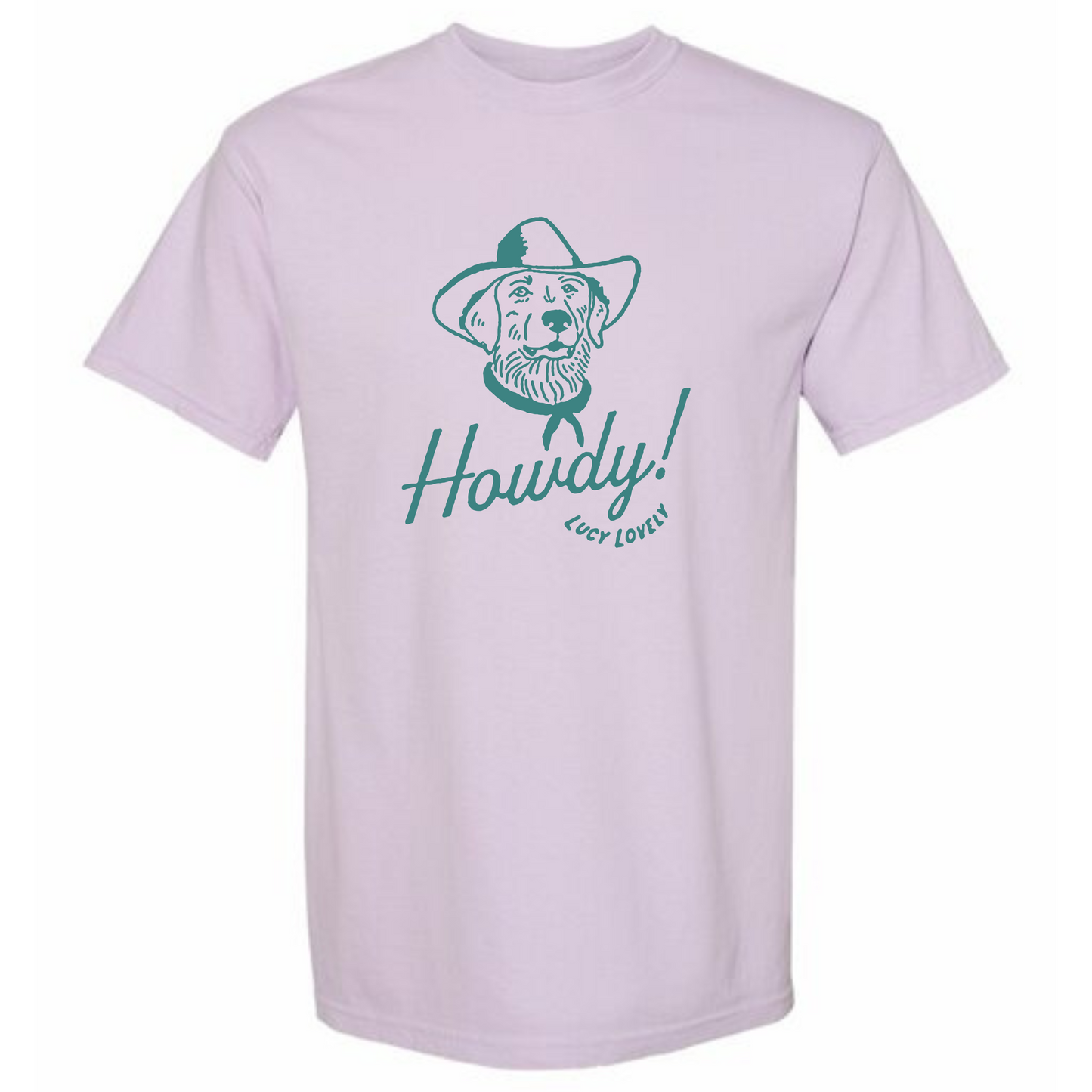 “Howdy” Unisex Heavyweight T-Shirt
