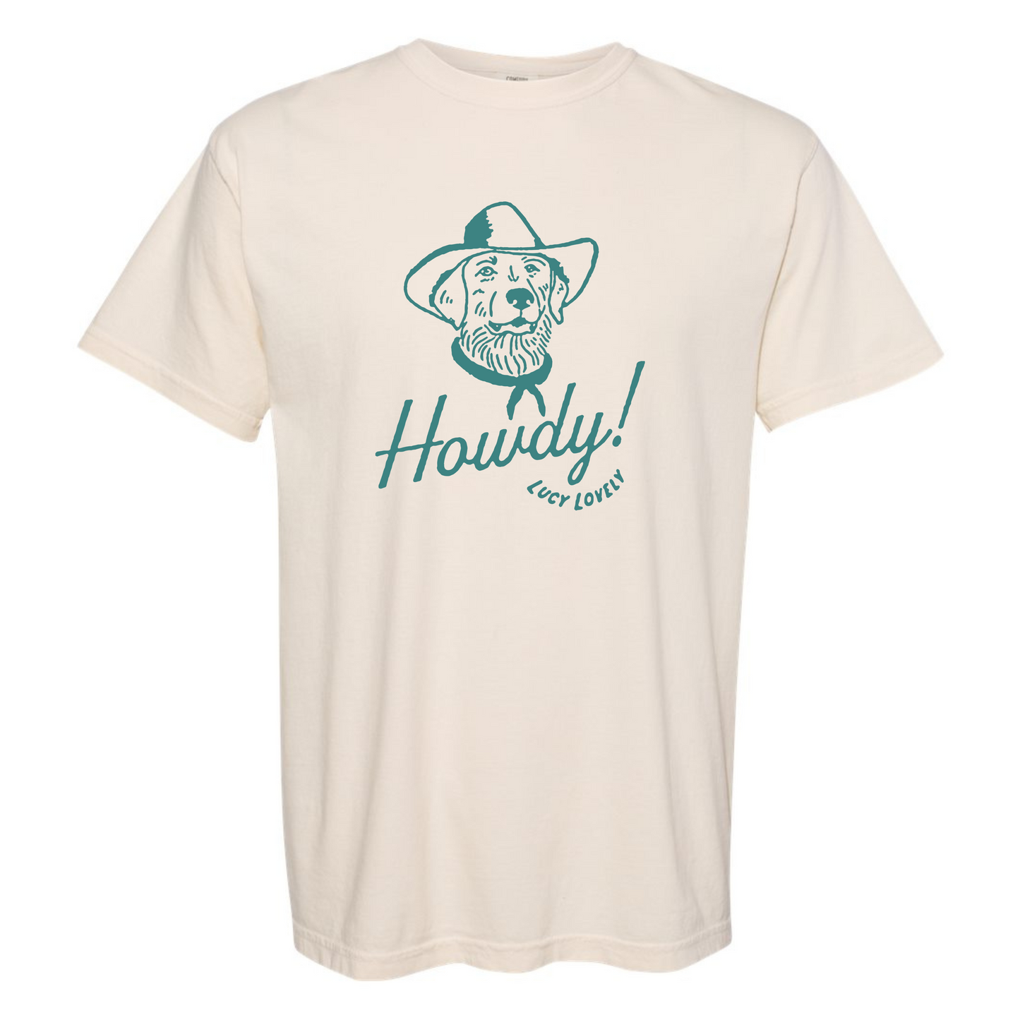 “Howdy” Unisex Heavyweight T-Shirt