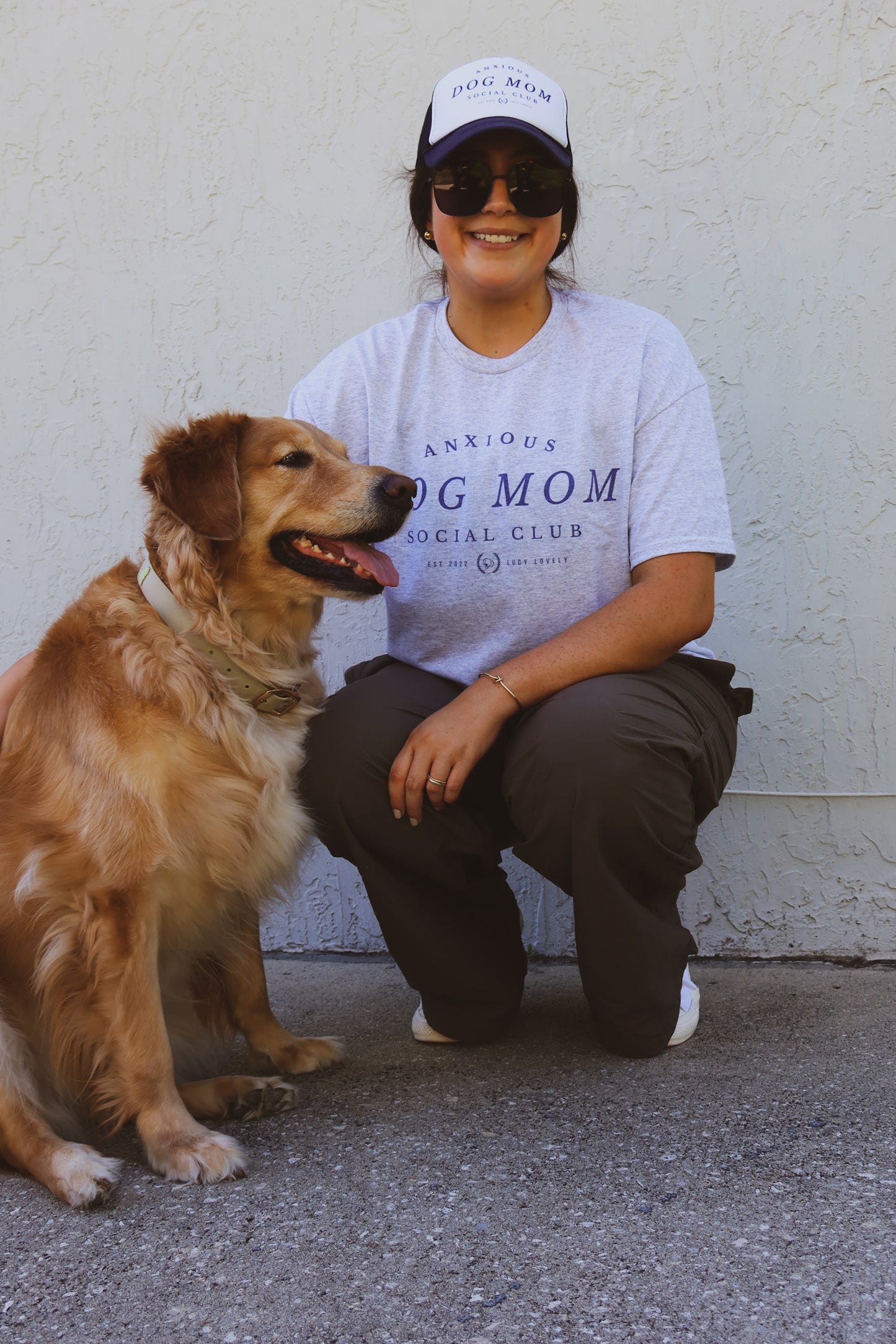 Anxious Dog Mom Social Club T-Shirt