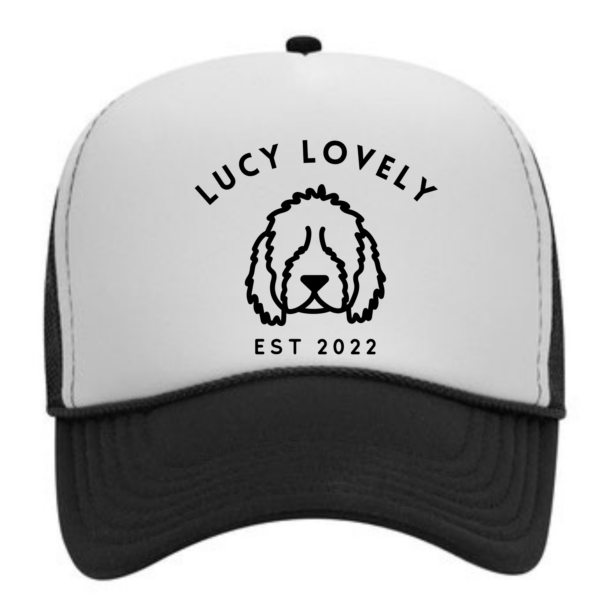 Pick your dog breed foam trucker hat - dog mom hat, dog person hat