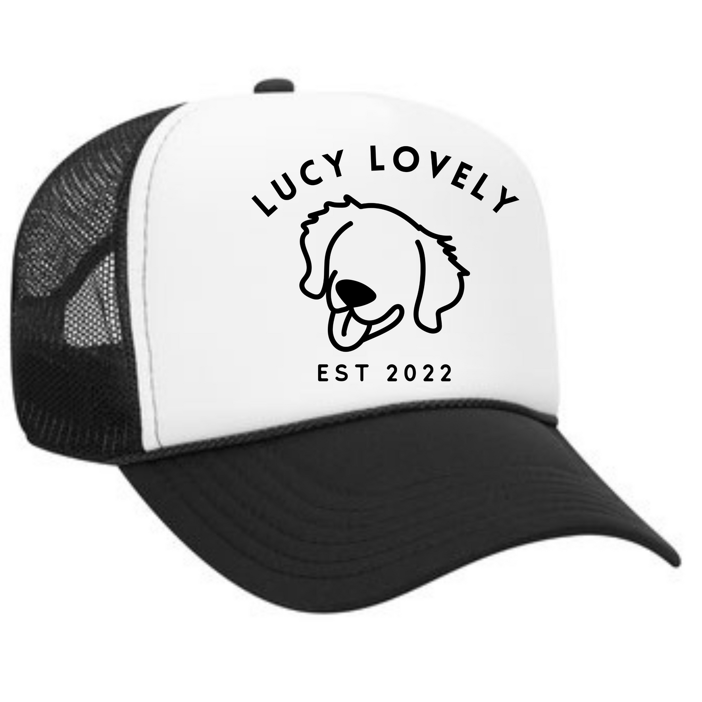Pick your dog breed foam trucker hat - dog mom hat, dog person hat
