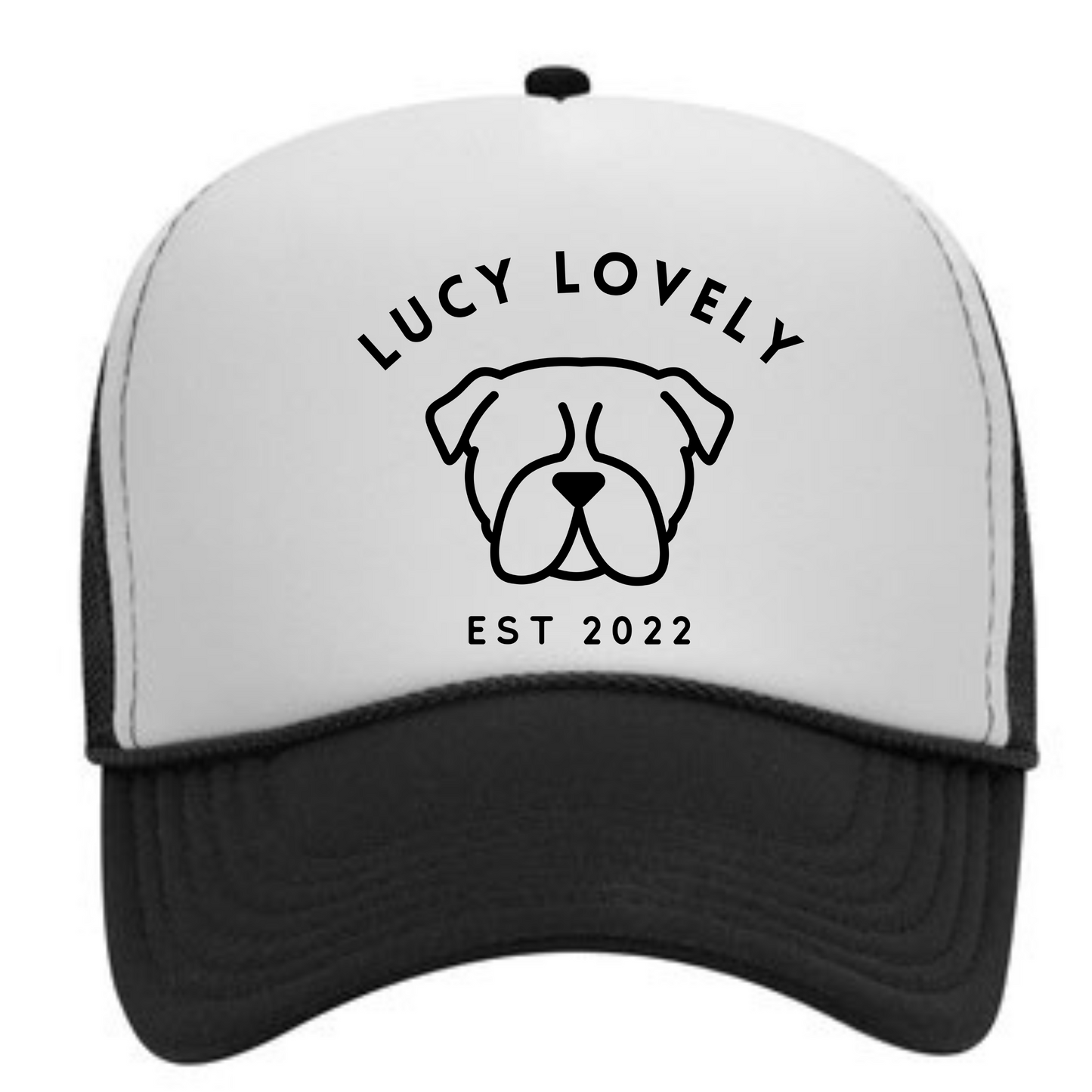 Pick your dog breed foam trucker hat - dog mom hat, dog person hat