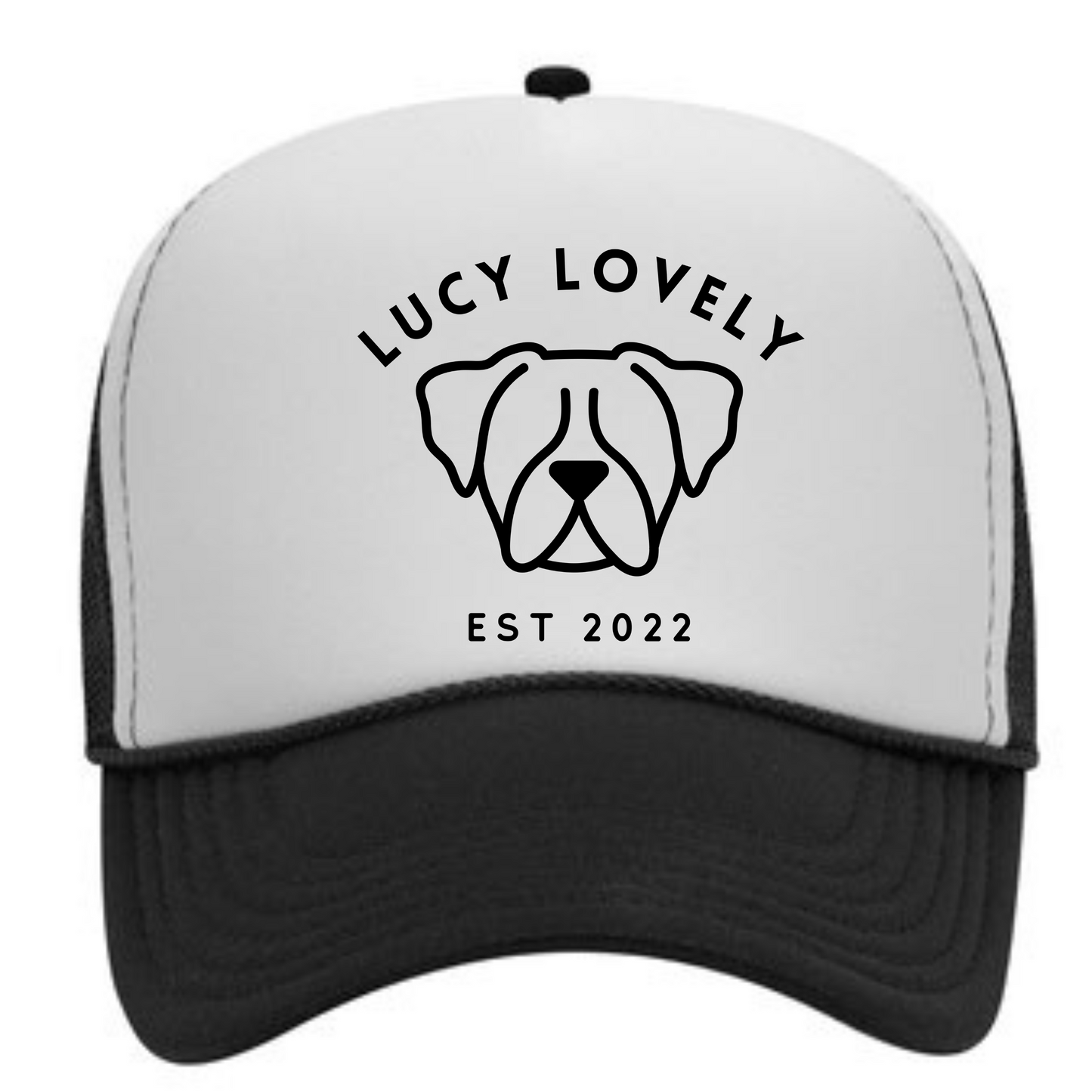 Pick your dog breed foam trucker hat - dog mom hat, dog person hat