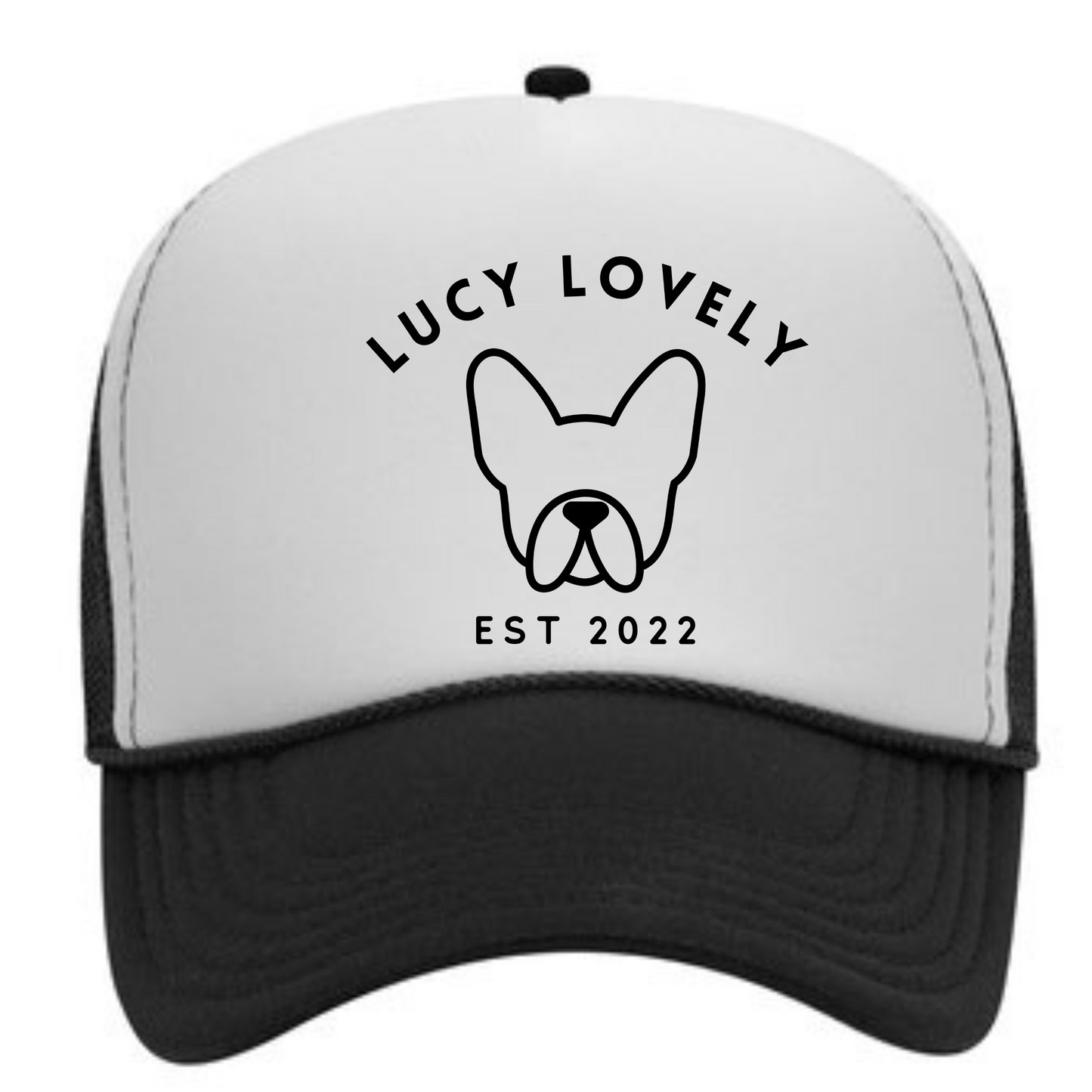 Pick your dog breed foam trucker hat - dog mom hat, dog person hat