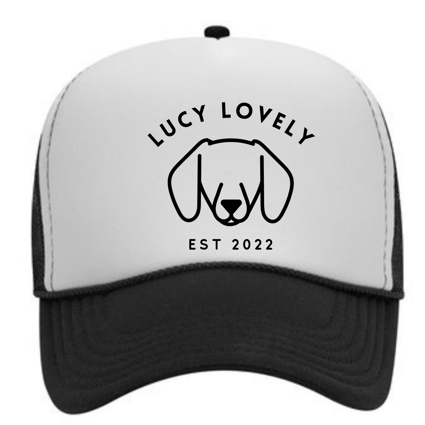 Pick your dog breed foam trucker hat - dog mom hat, dog person hat