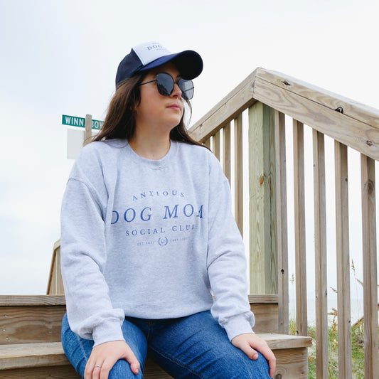 Anxious Dog Mom Social Club Heavy Blend Crewneck
