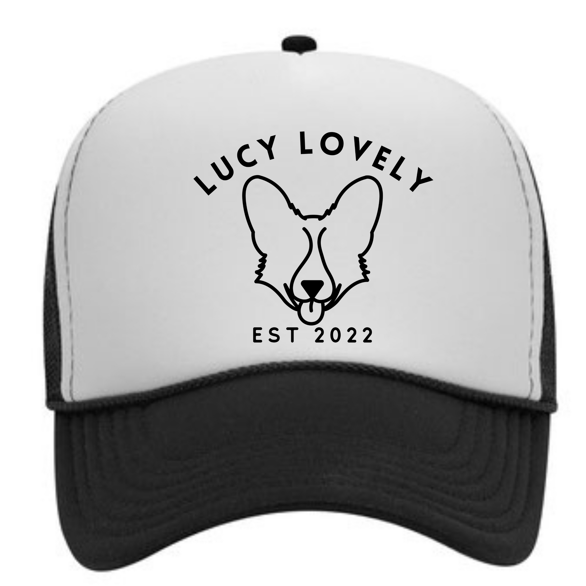 Pick your dog breed foam trucker hat - dog mom hat, dog person hat