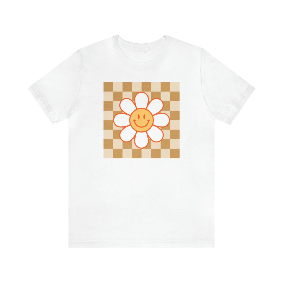 Checkered Smile Unisex T-Shirt