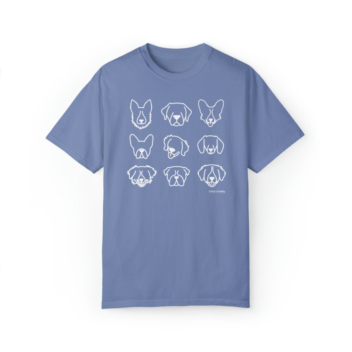 Dog Obsessed Unisex Heavyweight T-Shirt