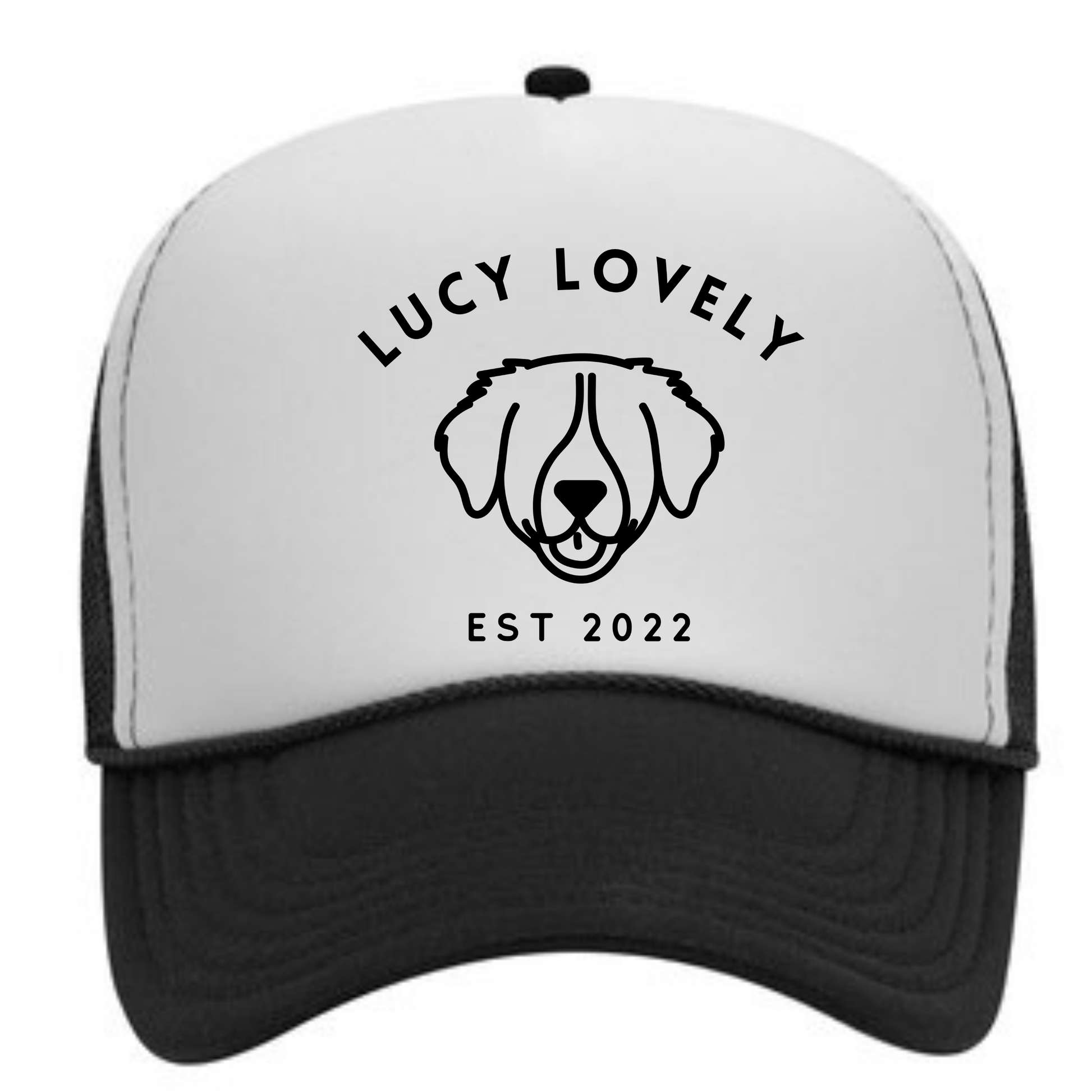 Pick your dog breed foam trucker hat - dog mom hat, dog person hat
