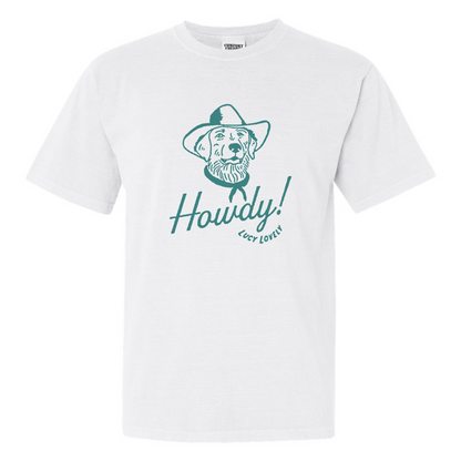 “Howdy” Unisex Heavyweight T-Shirt