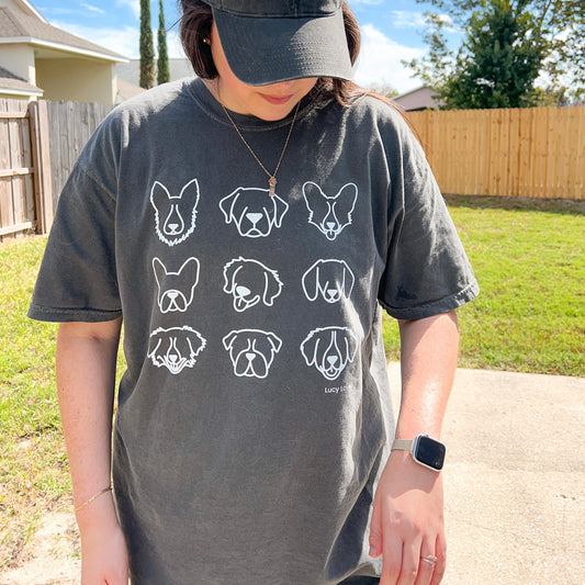 Dog Obsessed Unisex Heavyweight T-Shirt