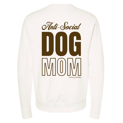 Anti-Social Dog Mom Midweight Sweatshirt