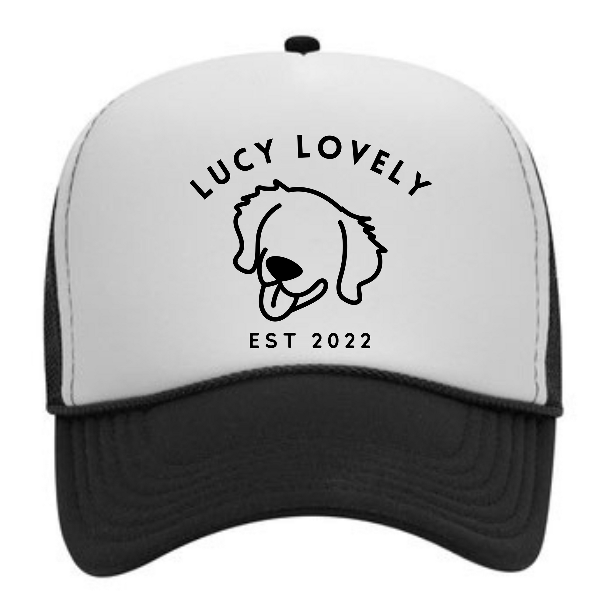 Pick your dog breed foam trucker hat - dog mom hat, dog person hat