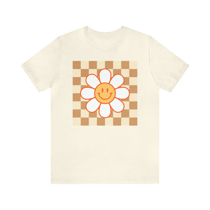 Checkered Smile Unisex T-Shirt
