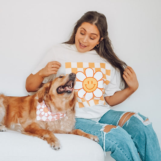 Checkered Smile Unisex T-Shirt